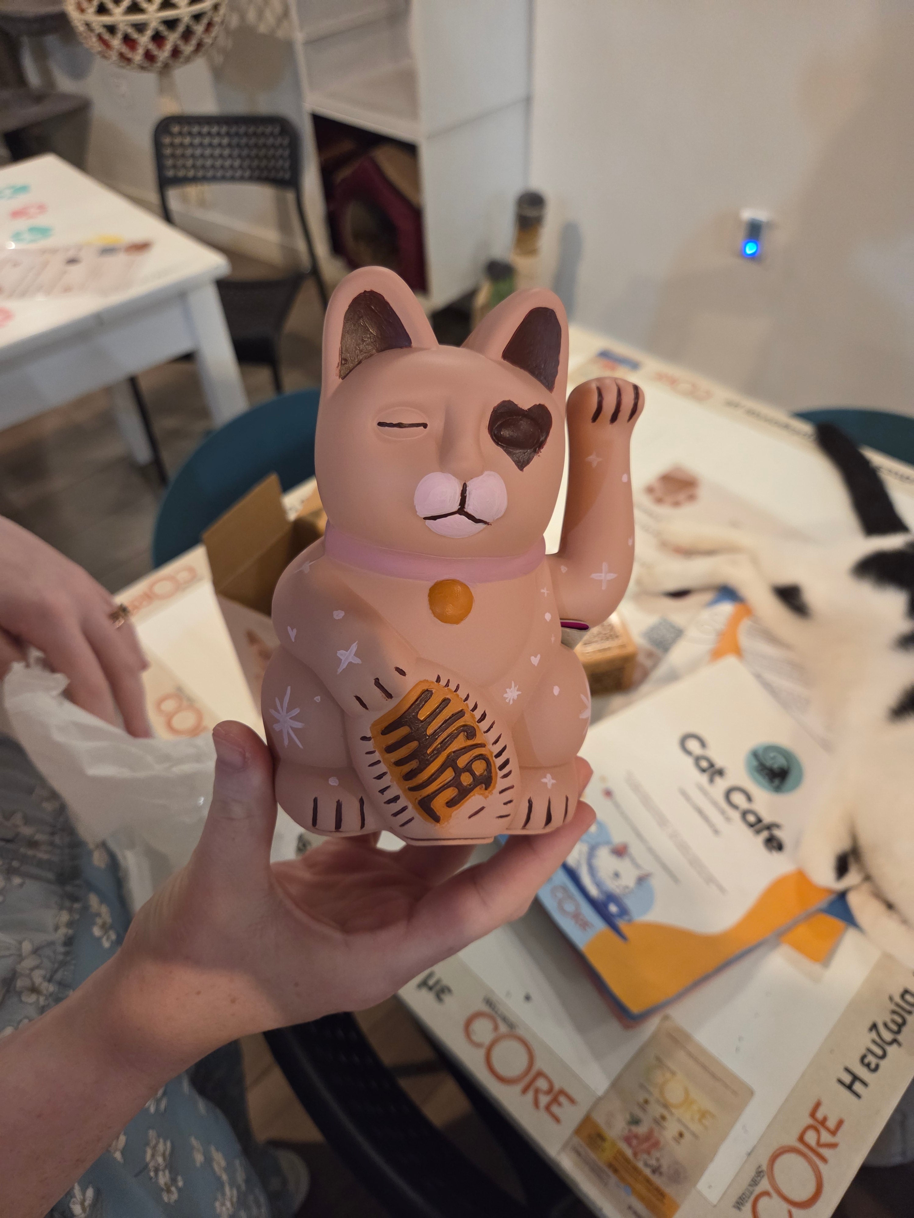 Workshop ζωγραφικής Maneki Neko 9