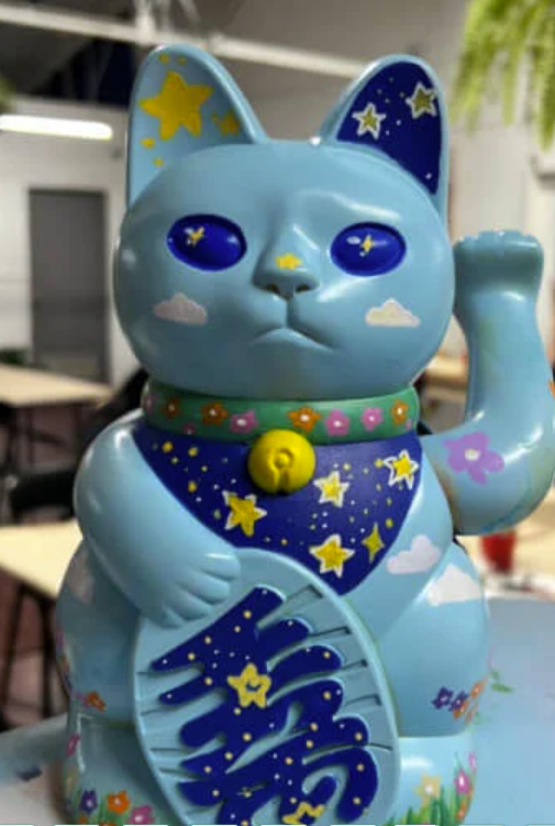 Workshop ζωγραφικής Maneki Neko 1
