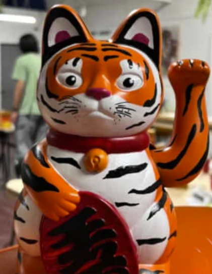 Workshop ζωγραφικής Maneki Neko 2